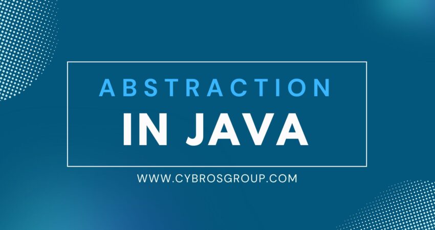 Abstraction in Java